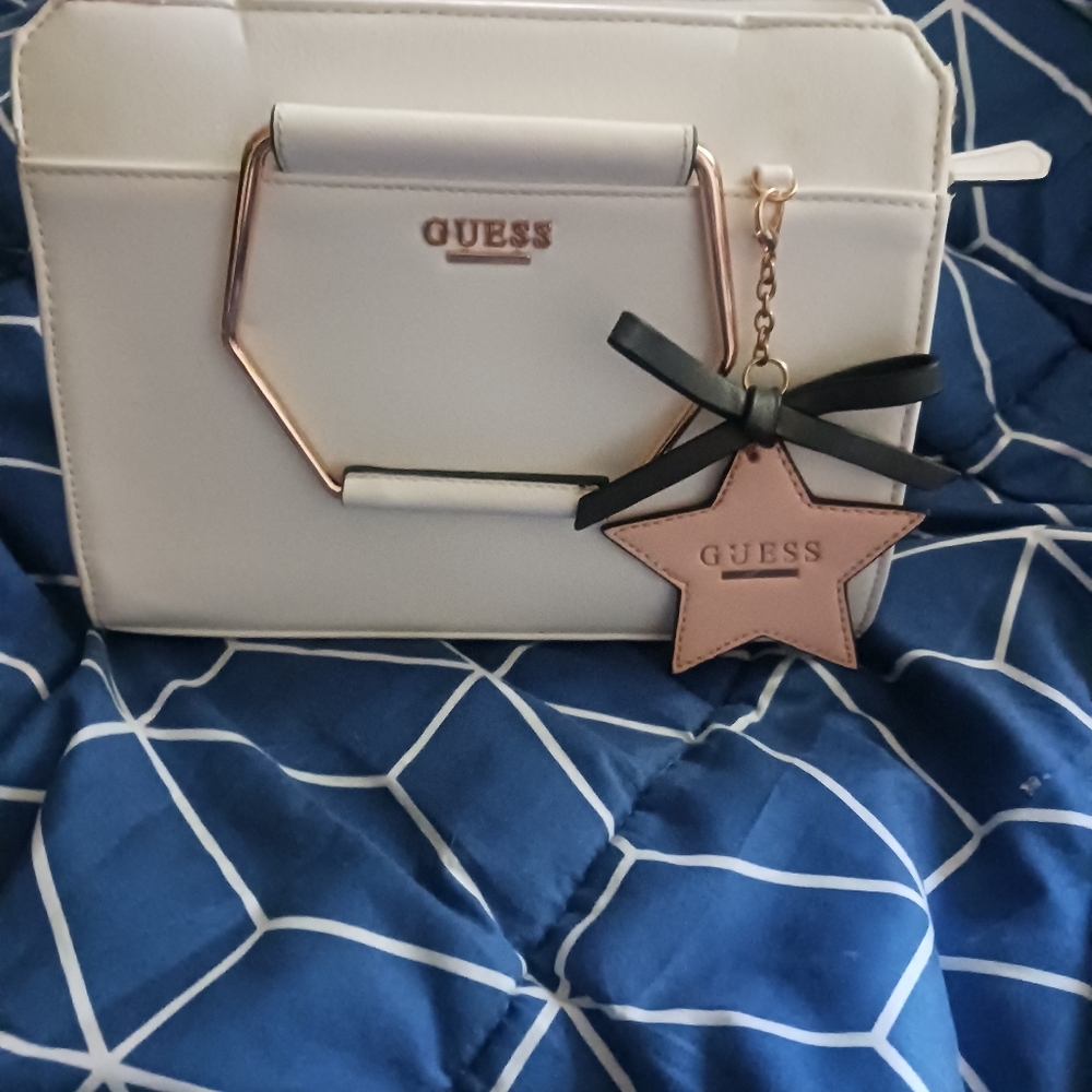 Guess Purse with long adjustable shoulder strap